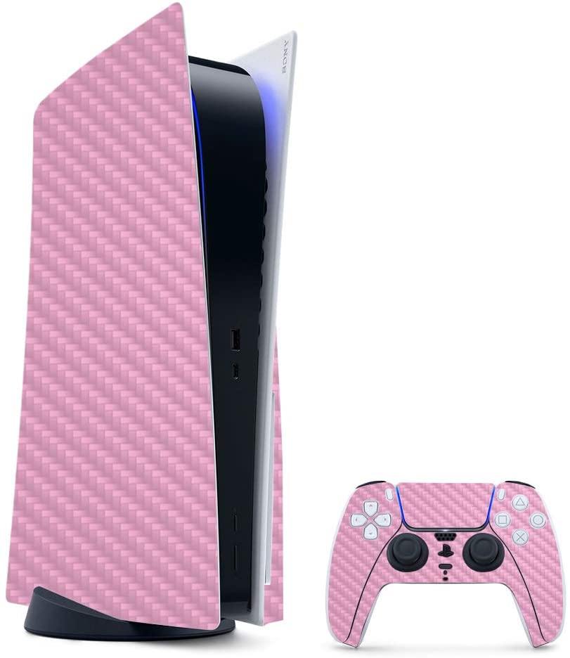 MightySkins Carbon Fiber Skin Compatible with PS5 / Playstation 5 Digital Edition Bundle - JOY2ESpree