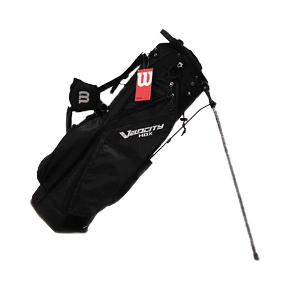Wilson WGB4715BL Lightweight Weatherproof Velocity HDX Carry Bag w/ Shoulder Strap & 8 Dividers, Black - JOY2ESpree