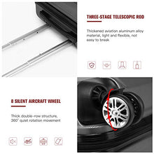 
                        
                          將圖片載入圖庫檢視器 Kono 3 Pieces Luggage Set Hard Shell with Spinner Wheels Lightweight Rolling Suitcases Set with YKK Dual Zipper TSA Lock for Travel (Grey)
                        
                      