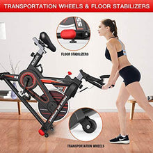 
                        
                          Cargar imagen en el visor de la galería, MEVEM [2021 Upgraded] Exercise Bike Indoor Cycling Bike with LCD Monitor and Heart Rate Sensor Stationary Bike for Home Cardio Workout - JOY2ESpree
                        
                      