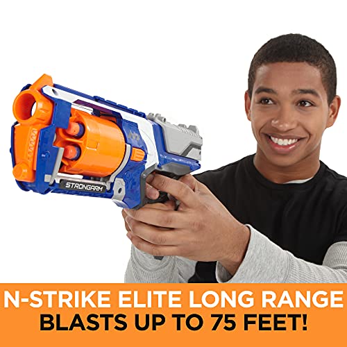 Nerf N Strike Elite Strongarm Toy Blaster With Rotating Barrel, Slam Fire, And 6 Official Nerf Elite Darts For Kids, Teens, And Adults(Amazon Exclusive)