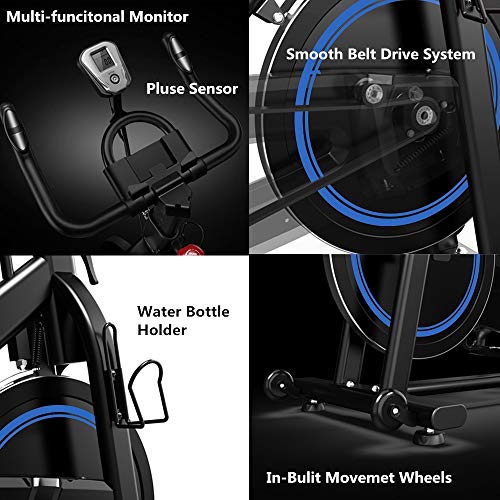 Dripex Magnetic Resistance Indoor Exercise Bike (2021 Upgraded Version), Studio Quality - JOY2ESpree