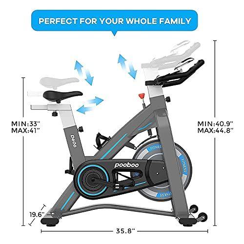 L NOW Exercise Bike, Indoor Cycling Bike Stationary, Workout Bike - JOY2ESpree