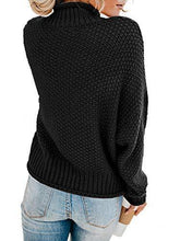 
                        
                          画像をギャラリービューアに読み込む, Saodimallsu Womens Turtleneck Oversized Sweaters Batwing Long Sleeve Pullover Loose Chunky Knit Jumper - JOY2ESpree
                        
                      