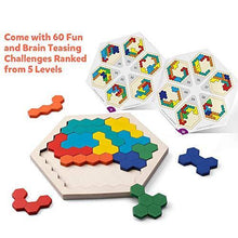 
                        
                          Cargar imagen en el visor de la galería, Coogam Wooden Hexagon Puzzle for Kid Adults - JOY2ESpree
                        
                      