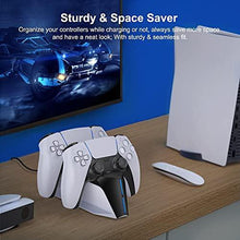 
                        
                          Load image into Gallery viewer, BEBONCOOL Charger for PS5 Charging Station, Patent-designed Fast for PS5 Controller Charger Station - JOY2ESpree
                        
                      