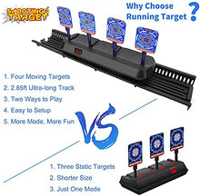 
                        
                          गैलरी व्यूवर में इमेज लोड करें, STOTOY Electronic Targets for Nerf Guns, Running Shooting Target Scoring Auto Reset Digital Targets with Track, Practice Toys with Moving and Static Modes,Toy for Kids-Boys &amp; Girls
                        
                      
