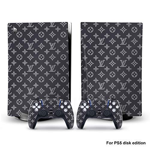PS5 Console and PS5 Controller Skins Vinyl Decal Cover for Playstaion 5 Disk Edition Two Controllers By BrosGaming - JOY2ESpree
