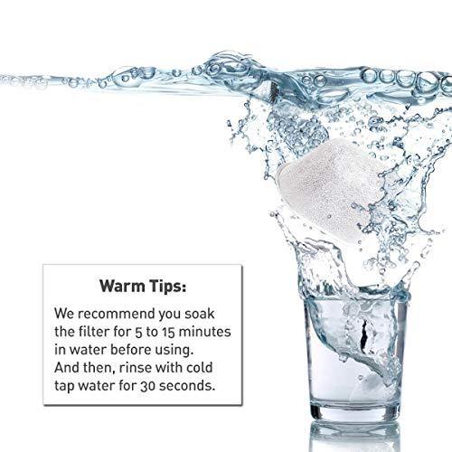 PUREUP 24 Packs Charcoal Water Filters Compatible with Cuisinart Coffee Filter Replacement Coffee Maker - JOY2ESpree