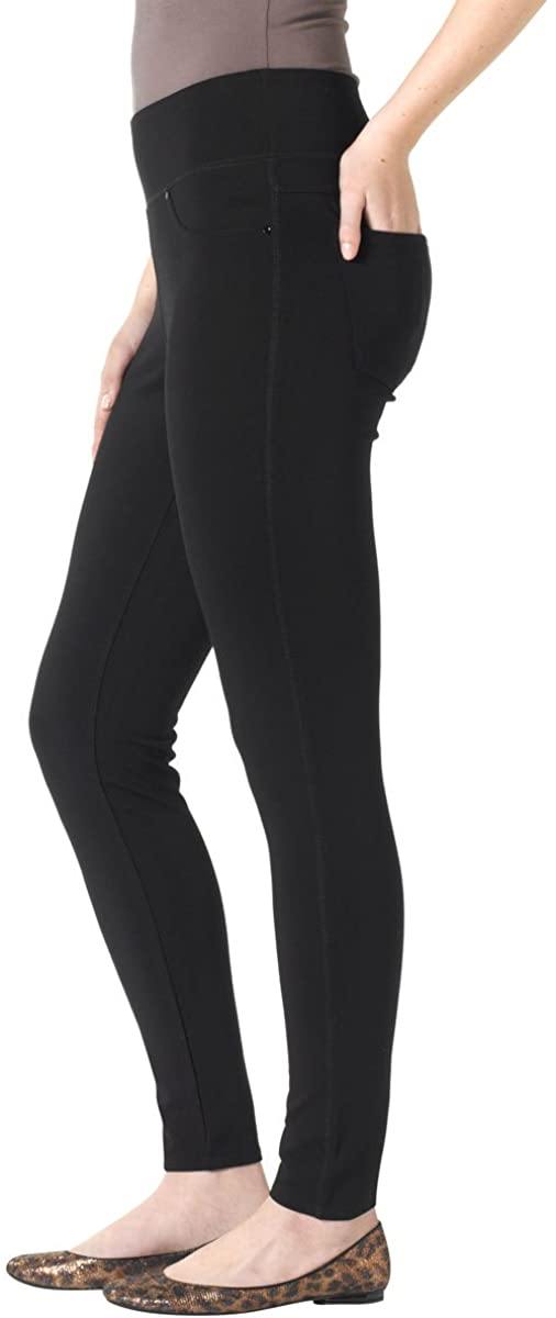 Jag Jeans Women's Petite Ricki Pull On Ponte Knit Legging