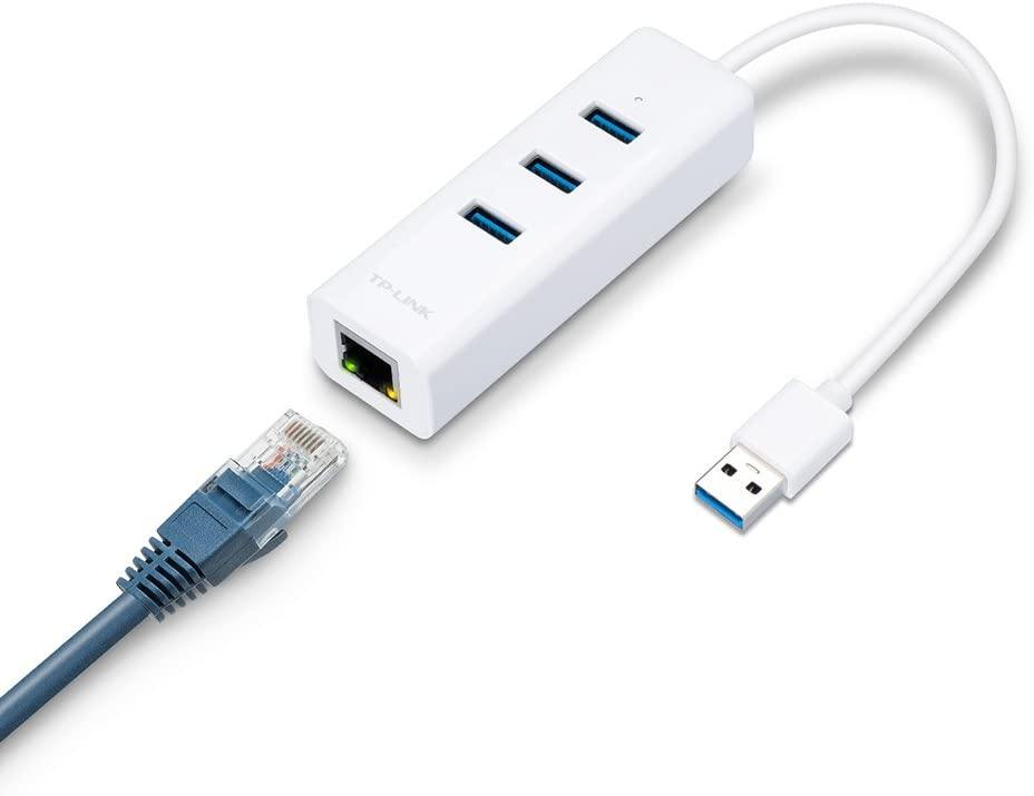TP-Link USB to Ethernet Adapter (UE305), Foldable USB 3.0 to Gigabit Ethernet LAN Network Adapter, Supports Windows,Linux, Apple MacBook, Surface - JOY2ESpree