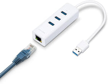 
                        
                          Load image into Gallery viewer, TP-Link USB to Ethernet Adapter (UE305), Foldable USB 3.0 to Gigabit Ethernet LAN Network Adapter, Supports Windows,Linux, Apple MacBook, Surface - JOY2ESpree
                        
                      