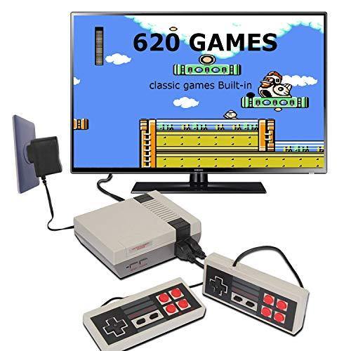 Retro Game Console, Mini Game Console Childhood Game Consoles Built-in 620 Game - JOY2ESpree