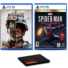 
                        
                          Cargar imagen en el visor de la galería, Call of Duty: Black Ops Cold War and Marvels Spider-Man: Miles Morales Ultimate Edition - Two Pack Game Bundle For PlayStation 5 - JOY2ESpree
                        
                      
