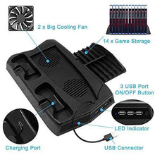 
                        
                          Muat gambar ke penampil Galeri, [UPGRADED VERSION] Cooling Fan Charging Station Vertical Stand Charger Compatible - JOY2ESpree
                        
                      