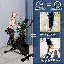 
                        
                          Cargar imagen en el visor de la galería, TOLEAD Spin Bike Exercise Bike for Home Workout, Indoor Cycling Bike for Cardio Exercise, Stationary Bike Belt Drive with Heavy Duty Flywheel - JOY2ESpree
                        
                      