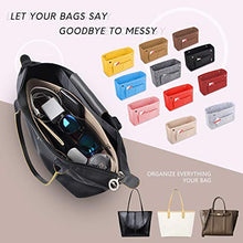 
                        
                          画像をギャラリービューアに読み込む, Vercord Felt Tote Handbag Purse Pocketbook Organizer Insert Divider Shaper Bag in Bag
                        
                      