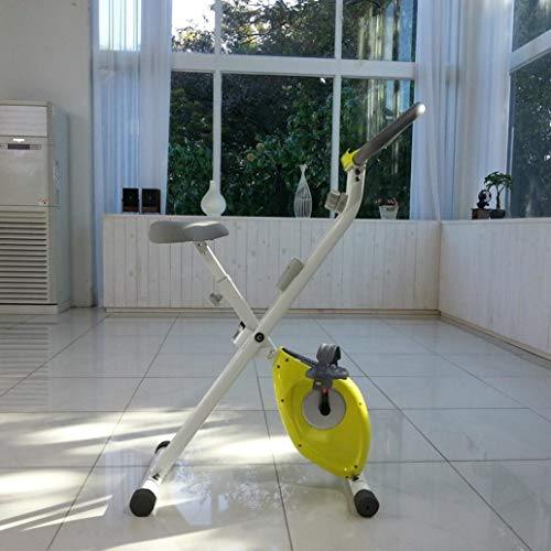 TMICOS Folding Exercise Bike,Indoor Cycling Bike Stationary Bike Magnetic Erection Fitness Workout Cardio Fixed Machine - JOY2ESpree