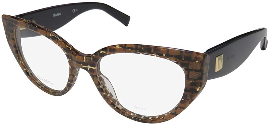 Max Mara 1246 Womens/Ladies Cat Eye Full-rim Flexible Hinges Premium Quality Authentic Retro Eyeglasses/Spectacles