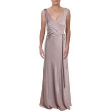 
                        
                          將圖片載入圖庫檢視器 LAUREN RALPH LAUREN Womens Jaylene Shimmer Tie-Front Evening Dress
                        
                      