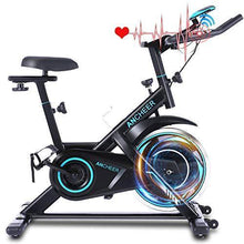 
                        
                          Cargar imagen en el visor de la galería, ANCHEER 49Lbs Exercise Bike Stationary, 330 Lbs Weight Capacity - Cycling Bike Heart Rate Monitor &amp; Tablet Holder and LCD Monitor for Home Workout - JOY2ESpree
                        
                      
