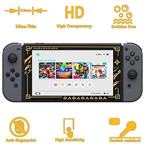 AIORVP Case For Nintendo Switch with Monster Hunter Rise,Carry Bag & Protective Case,Joystick Cap & Tempered Film,Switch Playstand & Card Case - JOY2ESpree