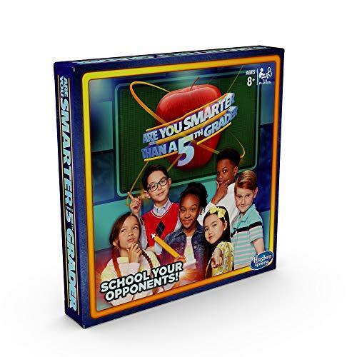 Hasbro Gaming are You Smarter Than a 5th Grader Board Game for Kids Ages 8 & Up - JOY2ESpree