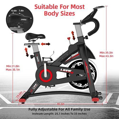L NOW Indoor Exercise Bike Indoor Cycling Stationary Bike - JOY2ESpree