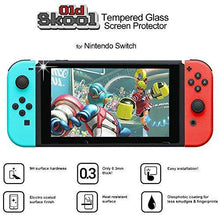 
                        
                          Load image into Gallery viewer, Old Skool Tempered Glass Screen Protector for Nintendo Switch 2017 (2-Pack) HD Shield with Anti-Bubble &amp; Anti-Fingerprint Film - JOY2ESpree
                        
                      