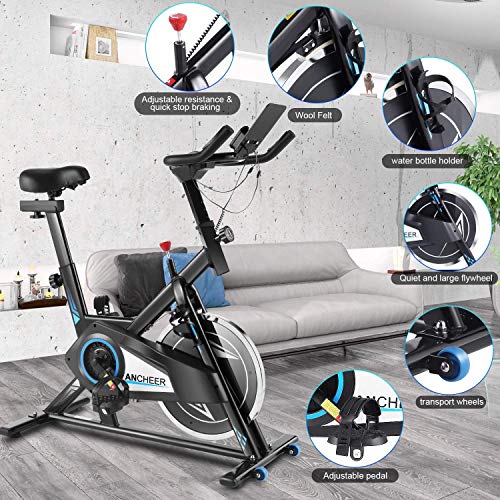 ANCHEER Exercise Bike Stationary 300 Lbs Weight Capacity - JOY2ESpree