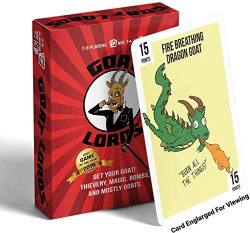 Goat Lords - Hilarious, Addictive & Competitive Card Game with Goats! - JOY2ESpree