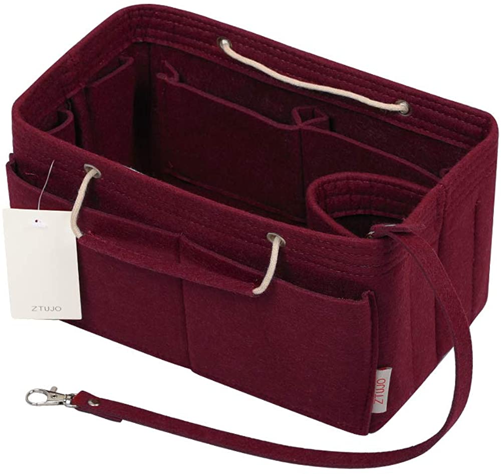 Purse Organizer, Multi-Pocket Felt Handbag Organizer, Purse Organizer Insert with Handles, Medium, Large, X-Large
