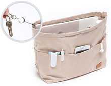 
                        
                          Cargar imagen en el visor de la galería, iN. Purse Organizer Insert with zipper Nylon fabric for women Handbags &amp; Totebag
                        
                      