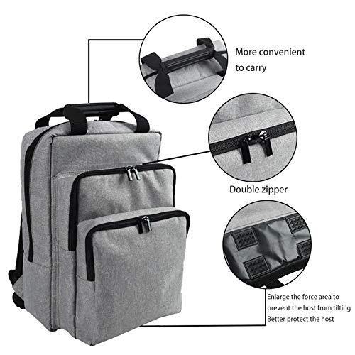 PS5 Carrying Case Portable Shockproof PS5 Travel Bag Compatible with Playstation 5 Console, 3 Layers Travel Backpack Large Capacity Storage Bag - JOY2ESpree