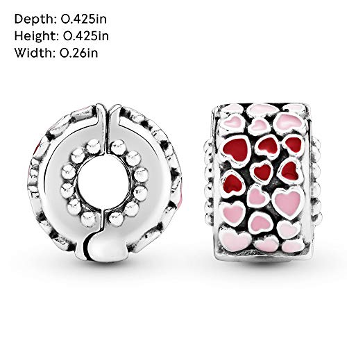 Pandora Jewelry Burst of Love Sterling Silver Charm - JOY2ESpree