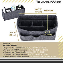 
                        
                          Cargar imagen en el visor de la galería, Handbag Organizer - 2in1 Purse Organizer Insert with Inner Zipped Pocket - Tote Shaper fits Speedy Neverfull - Grey Medium
                        
                      
