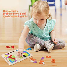 
                        
                          गैलरी व्यूवर में इमेज लोड करें, Coogam Wooden Blocks Puzzle Brain Teasers Toy Tangram Jigsaw Intelligence Colorful 3D Russian Blocks Game. - JOY2ESpree
                        
                      