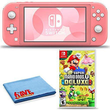 
                        
                          Muat gambar ke penampil Galeri, Nintendo Switch Lite (Coral) Console Bundle with New Super Mario Bros. U Deluxe and 6Ave Cleaning Cloth - JOY2ESpree
                        
                      