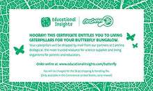 
                        
                          將圖片載入圖庫檢視器 Educational Insights GeoSafari Jr. Butterfly Bungalow: Kids Outdoor Toys, Habitat To Grow Butterflies - JOY2ESpree
                        
                      