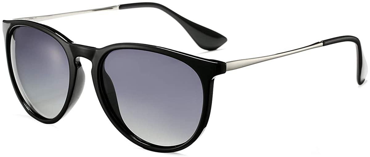 SUNGVG Polarized Sunglasses for Women Classic Round Retro Sun Glasses - JOY2ESpree