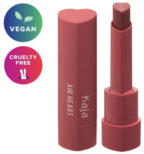 
                        
                          Load image into Gallery viewer, KAJA Air Heart | Lightweight Natural Finish Lipstick | 07 Lover - mauvy brown
                        
                      
