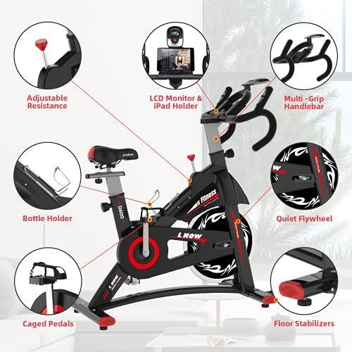 L NOW Indoor Exercise Bike Indoor Cycling Stationary Bike - JOY2ESpree
