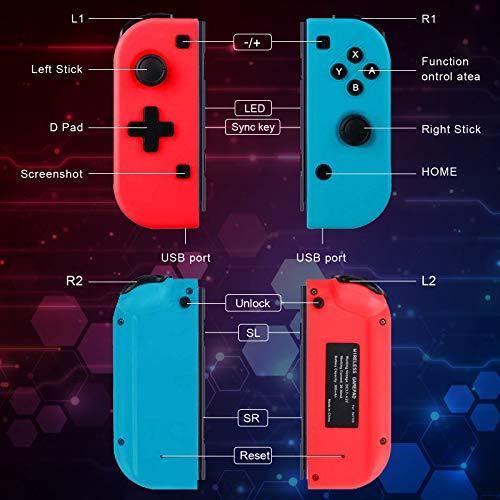 GEEMEE Wireless Controllers for Nintendo Switch - JOY2ESpree