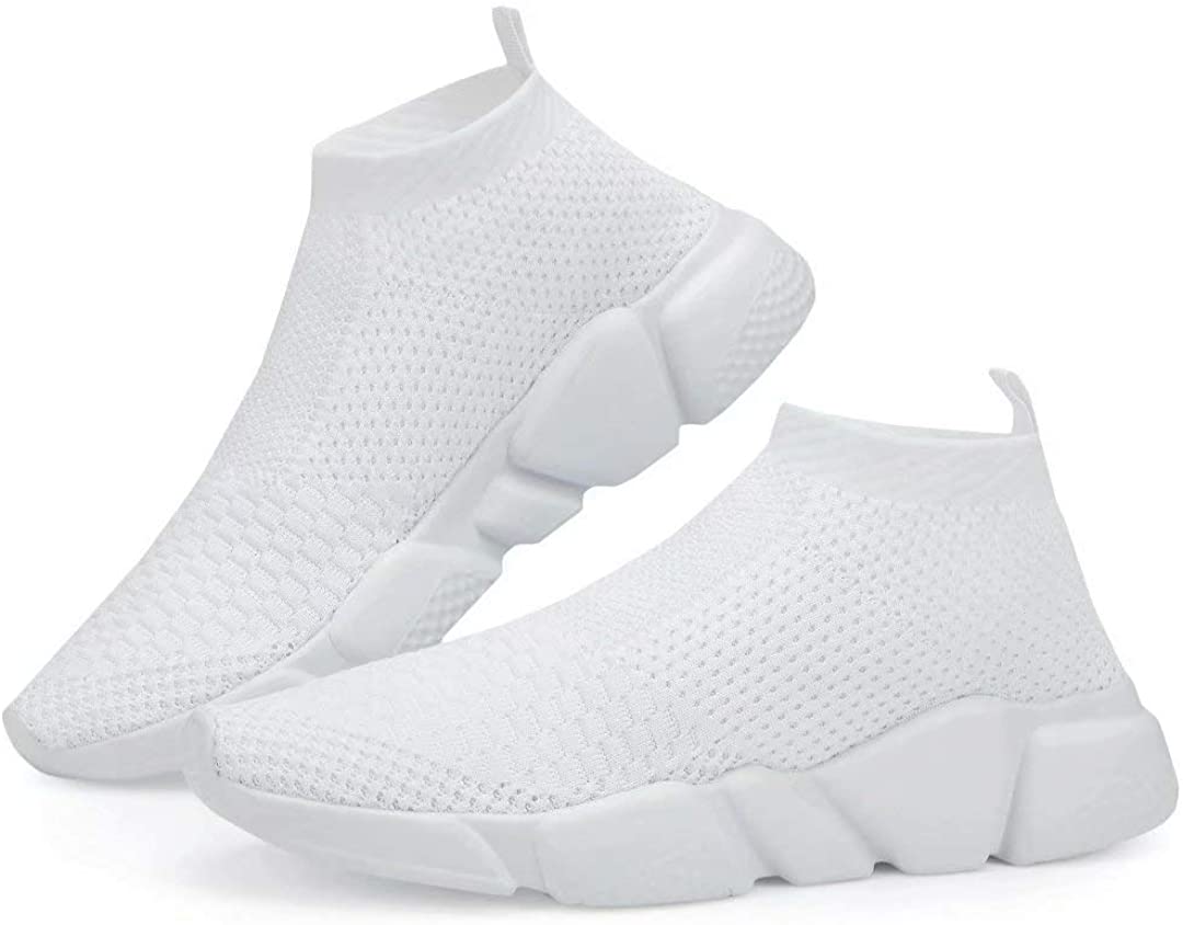 Voxge Men's and Women's Sock Sneakers Lightweight Breathable Athletic Running.