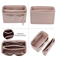 
                        
                          Load image into Gallery viewer, High End Purse Organizer insert, Bag Organizer with YKK zipper, Fit LV Speedy, Neverfull,Tote.5 Sizes
                        
                      