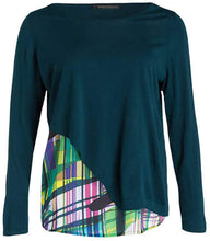 
                        
                          画像をギャラリービューアに読み込む, Marina Rinaldi Women's Asta Asymmetric Sweater, Green
                        
                      