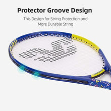 
                        
                          Load image into Gallery viewer, Crossway Sports 23" 25" Junior Tennis Racket 23 Inch 25 Inch Racquet Prestrung Aluminum w/ Youth Foam Training Ball - JOY2ESpree
                        
                      