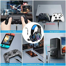 
                        
                          गैलरी व्यूवर में इमेज लोड करें, Gaming Headset with Mic for Xbox One PS4 PS5 PC Switch Tablet Smartphone - JOY2ESpree
                        
                      