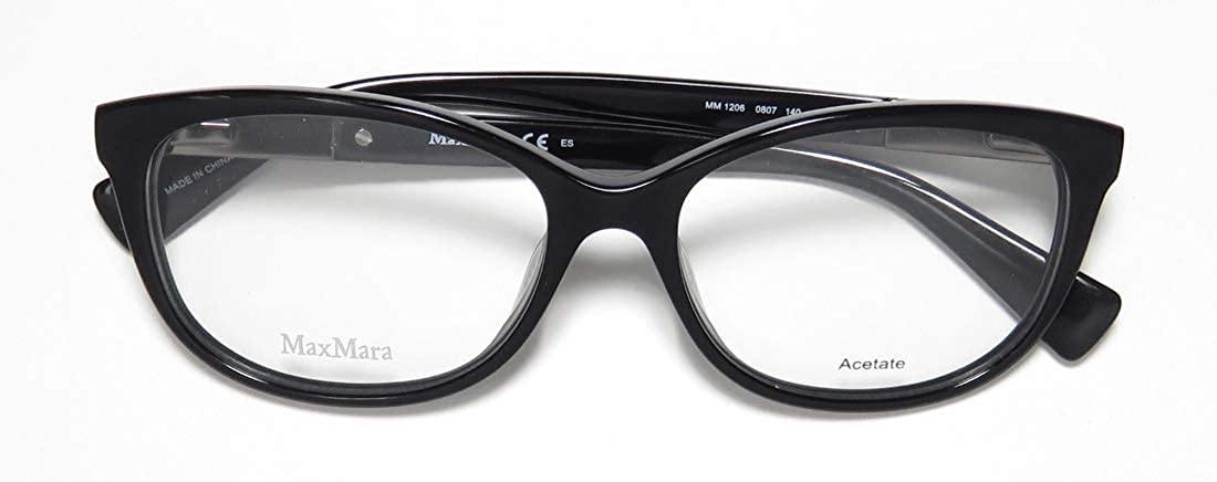 Max Mara 1206 Womens/Ladies Cat Eye Full-rim Strass Exclusive Fashion Accessory Hip Eyeglasses/Spectacles - JOY2ESpree