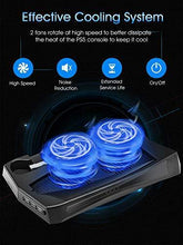 
                        
                          Load image into Gallery viewer, Kootek Vertical Stand with Cooling Fan for PlayStation 5 Digital Edition/PS5 Ultra HD - JOY2ESpree
                        
                      